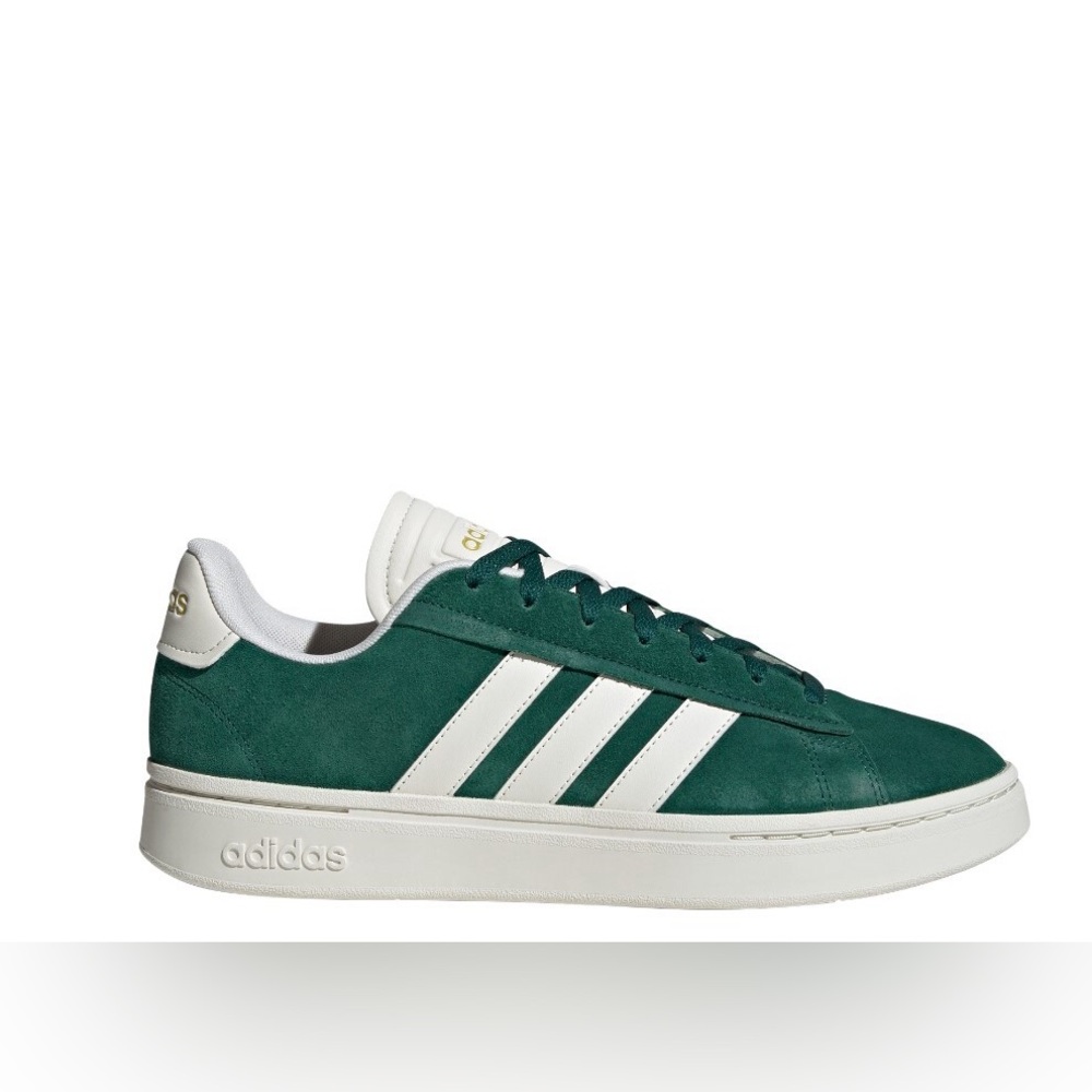 Adidas Grand Court Alpha 00s sneakers - 9 green suede with white stripes - Picture 1 of 11